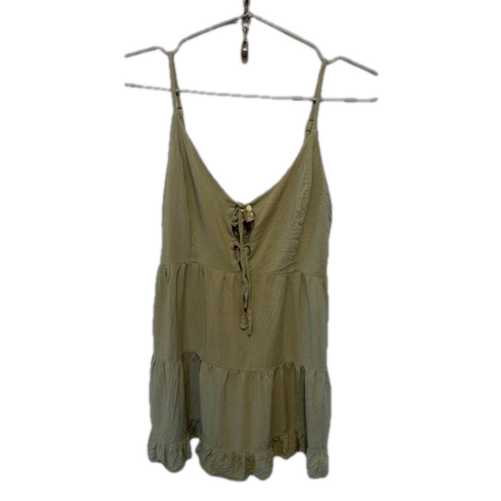 Aeropostale light green flowy lightweight tank top